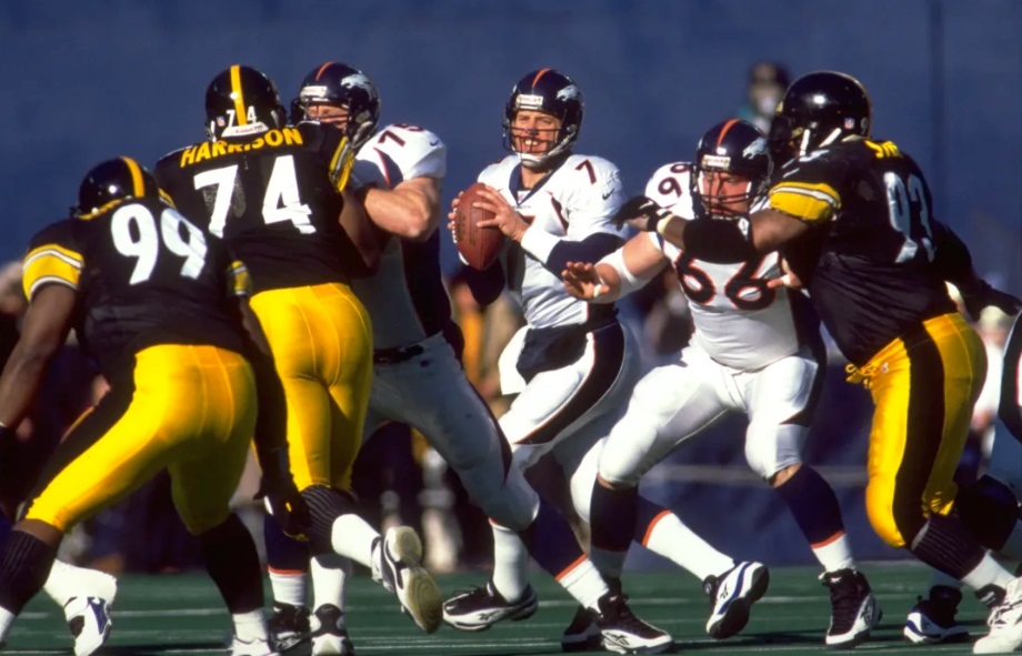 John Elway vs Steelers