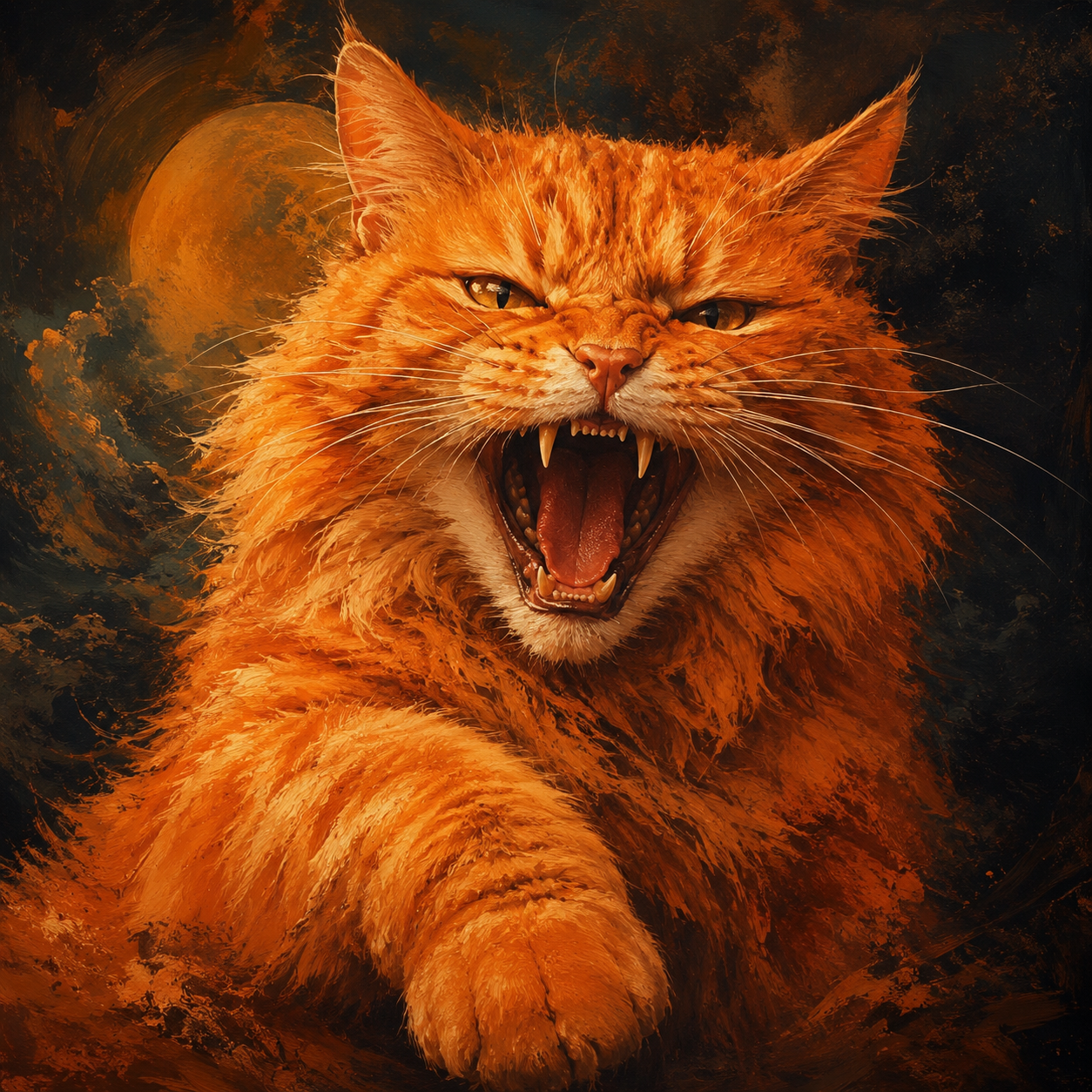 Big Orange Cat song image